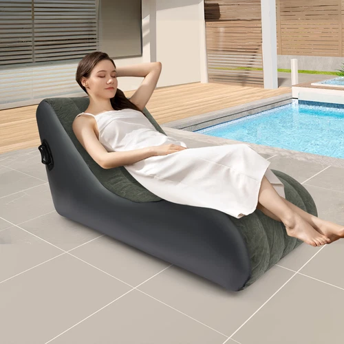 S-shaped Folding Sofa Bed Waterproof Sofa Bed Infl